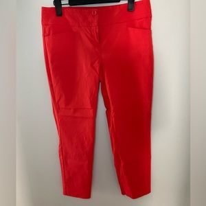 The Limited Stretch Coral 3/4 Dress Pants